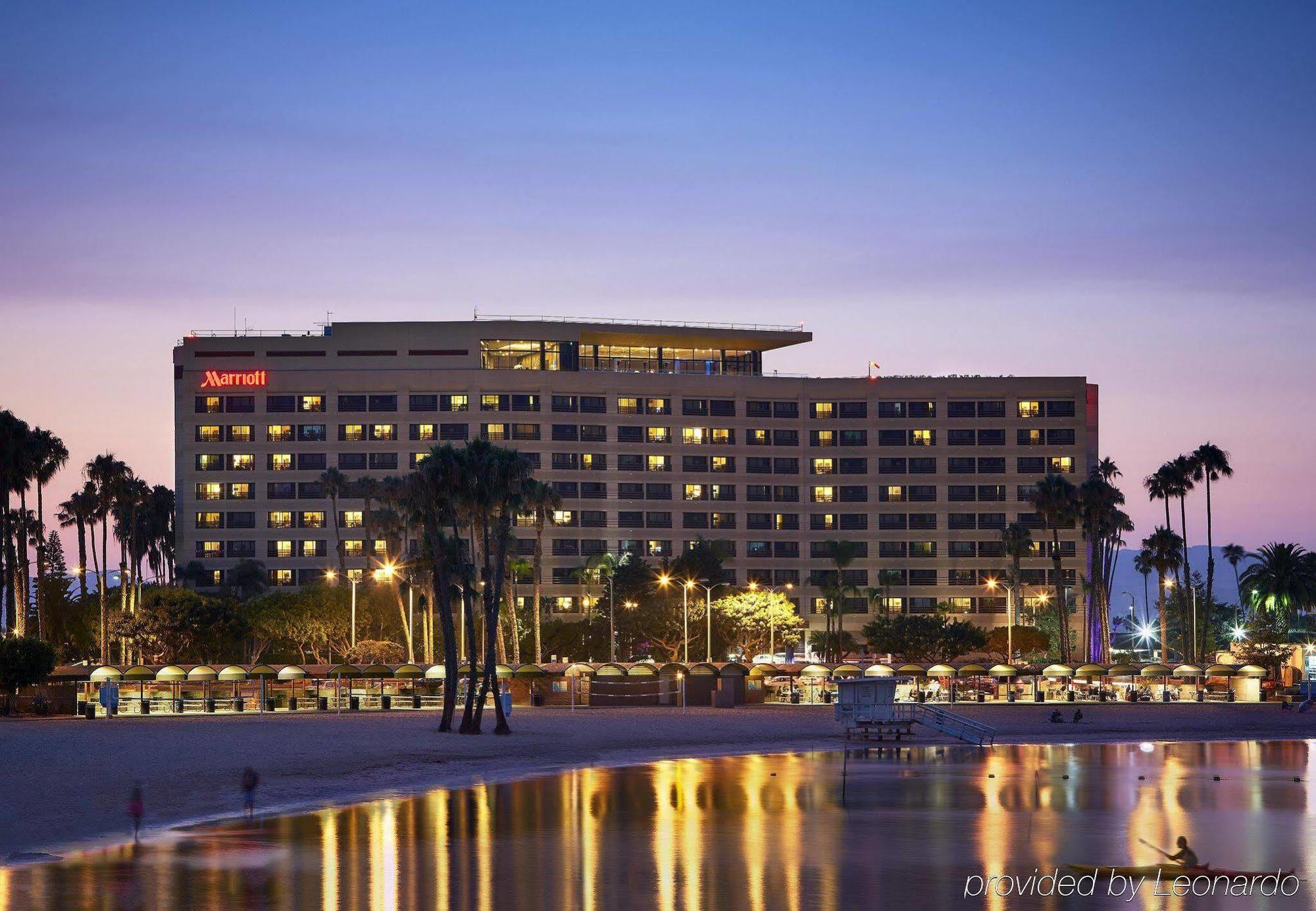 Marina Del Rey Marriott Hotell Los Angeles Exteriör bild